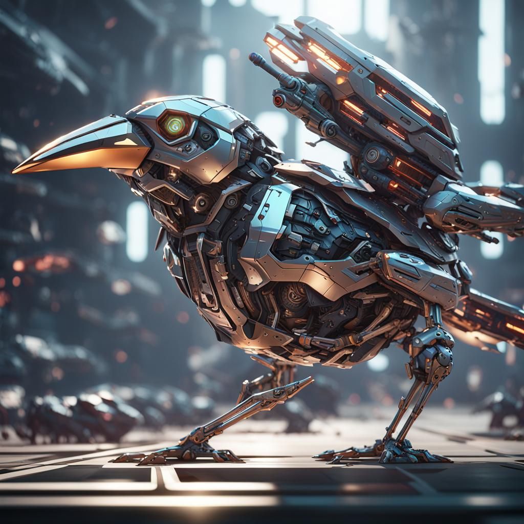 Cyborg bird Pets