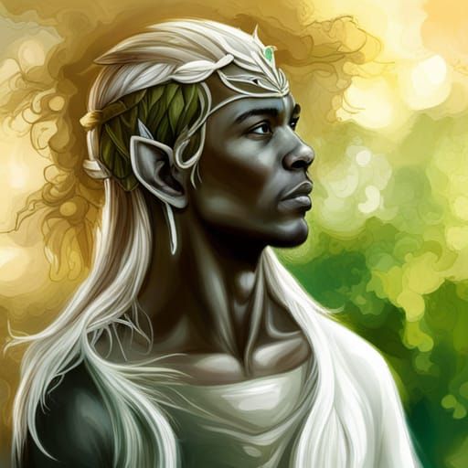Male Elven Mystic