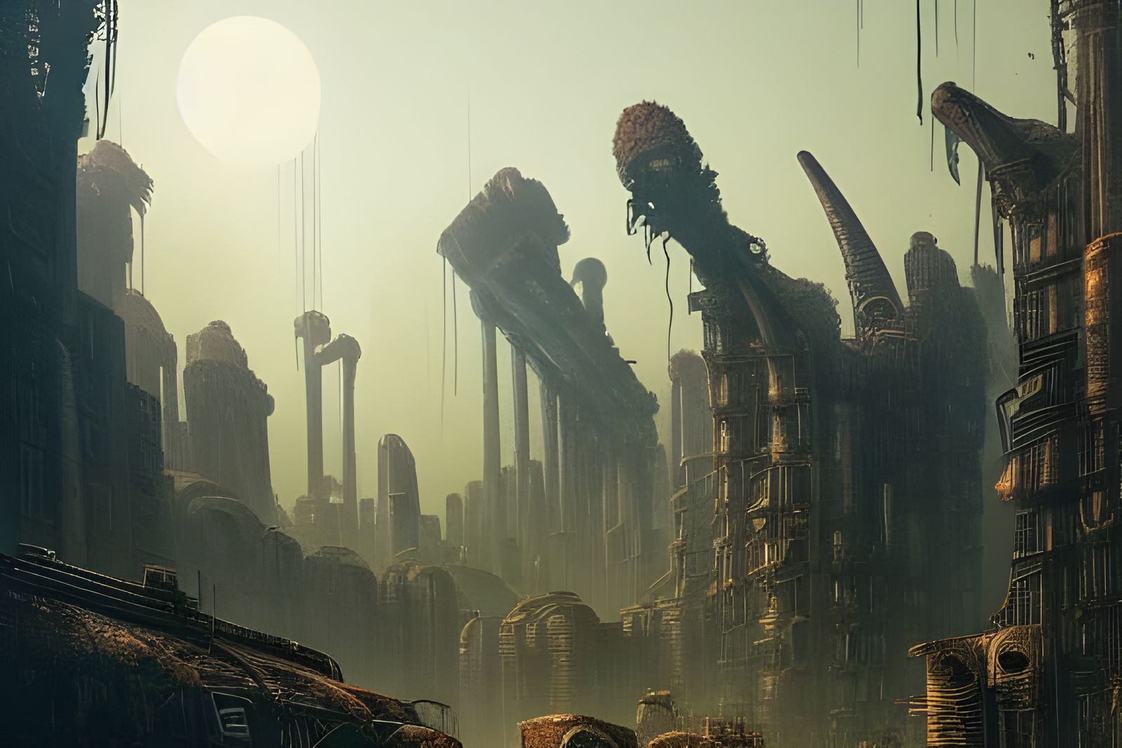 High tech civilization ruins undefined