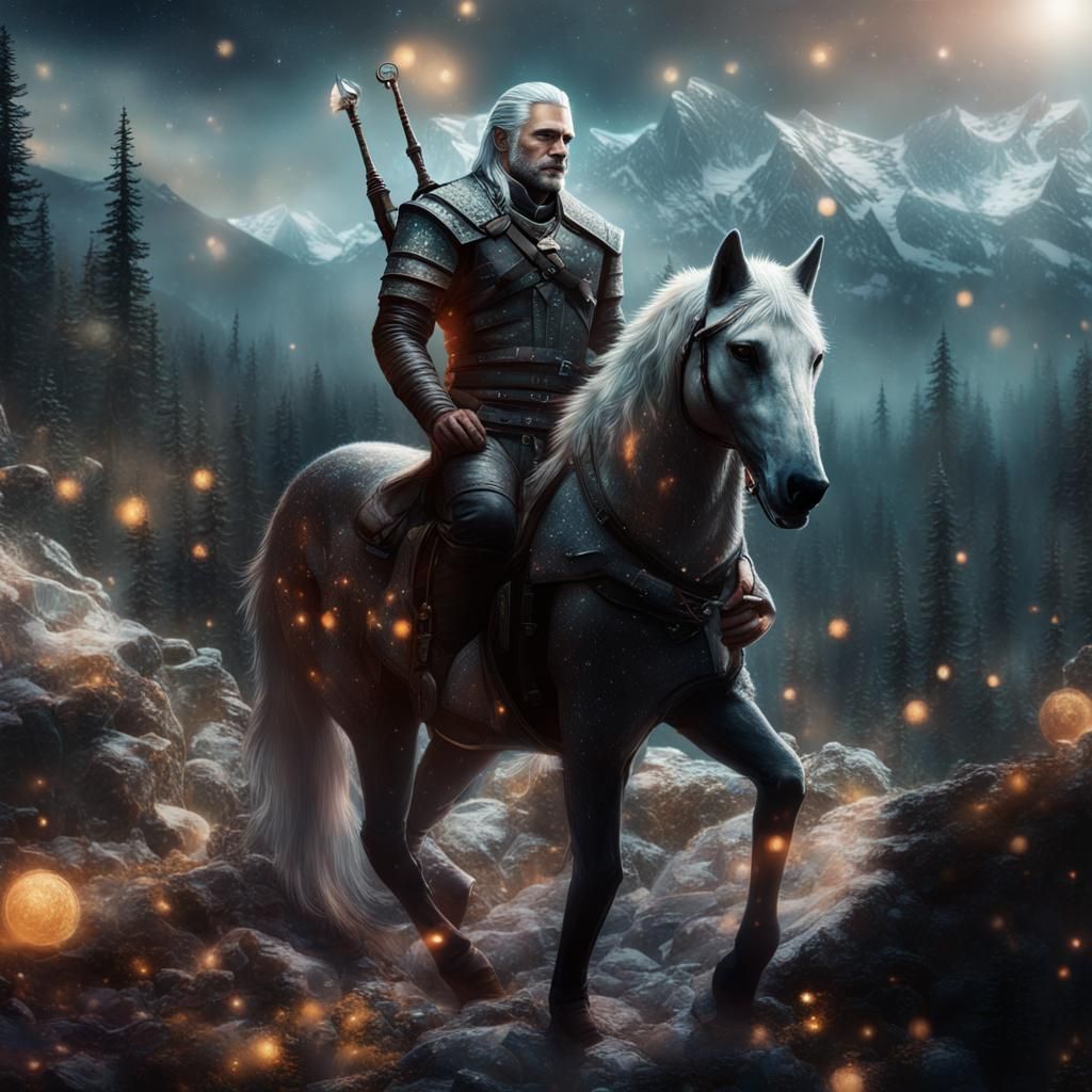 The Witcher, le loup blanc