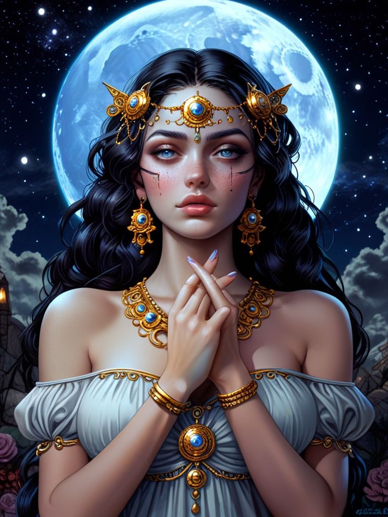 Selene Maiden Goddess of the Moon