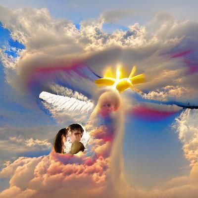 The forbidden love between a human and a biblically accurate...
