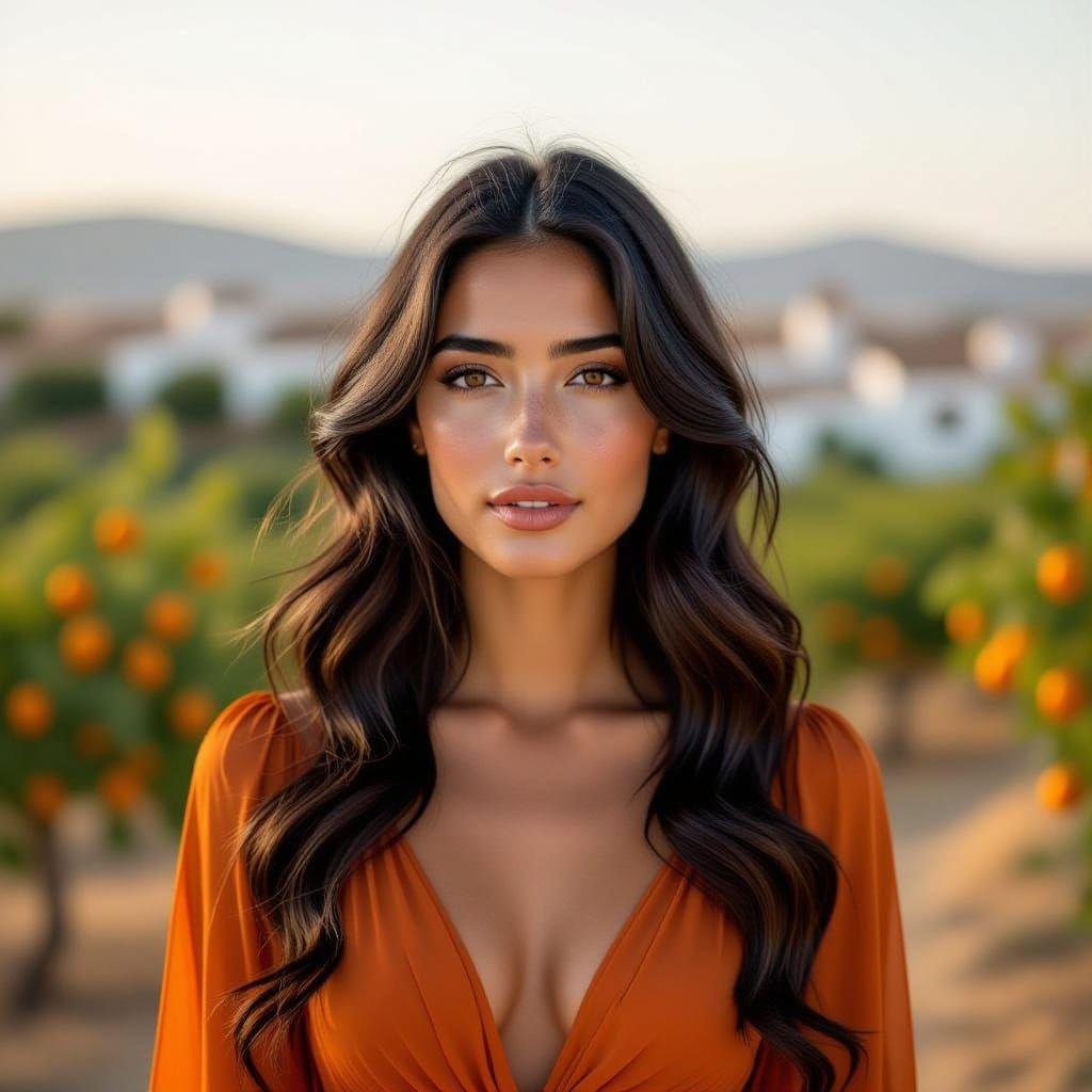 Sunset Woven in Chiffon