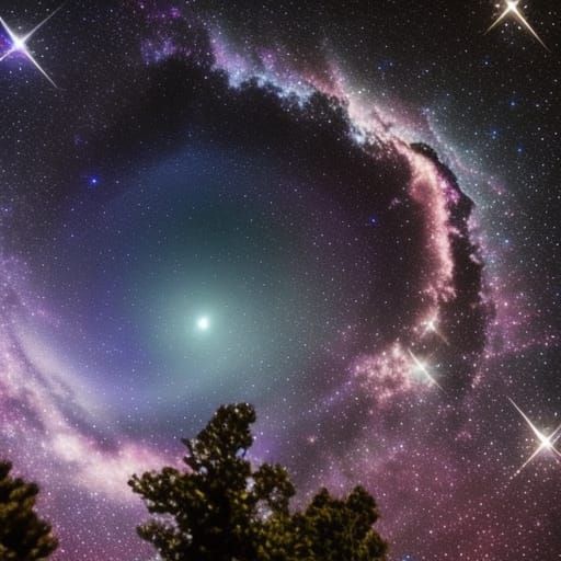 Starlit Moon aura  by @Donna