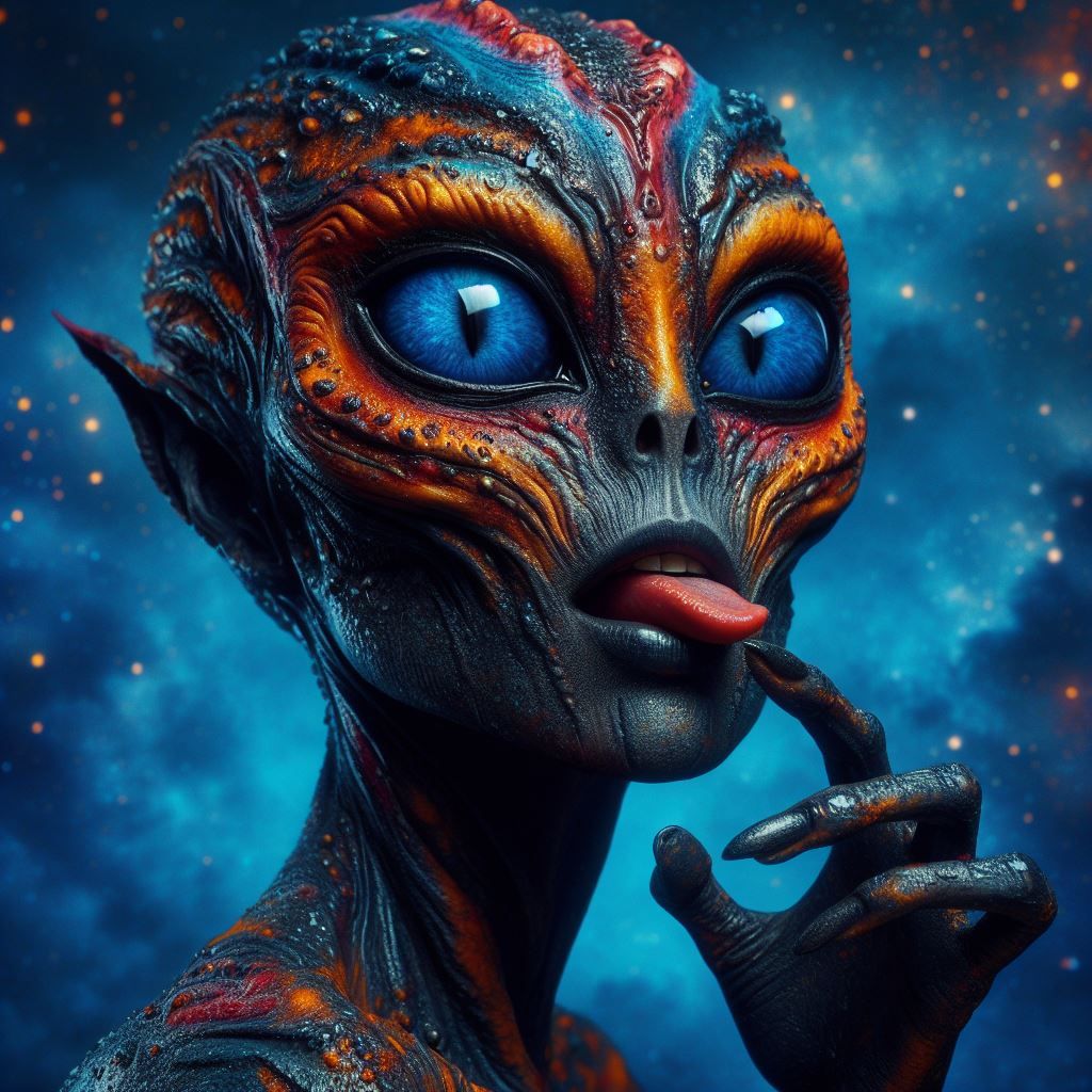 Portraits of a Serial Creator : She's Alien