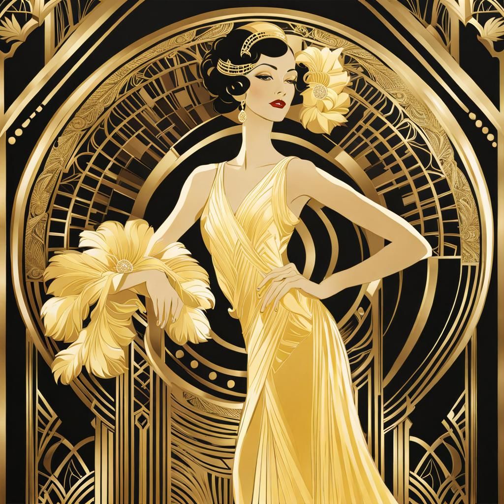 Art Deco Style 2 - Ai Generated Artwork - Nightcafe Creator