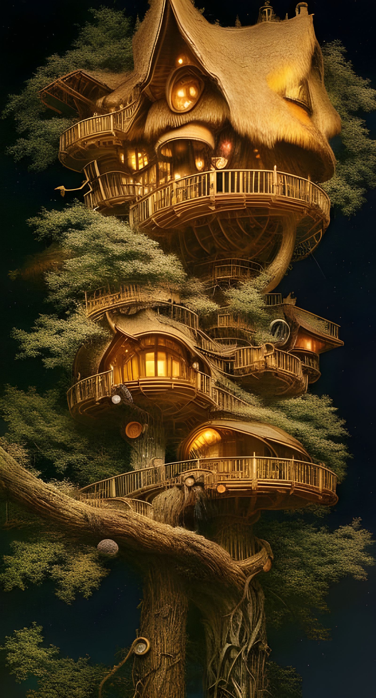 Treehouse  by @emmecola
