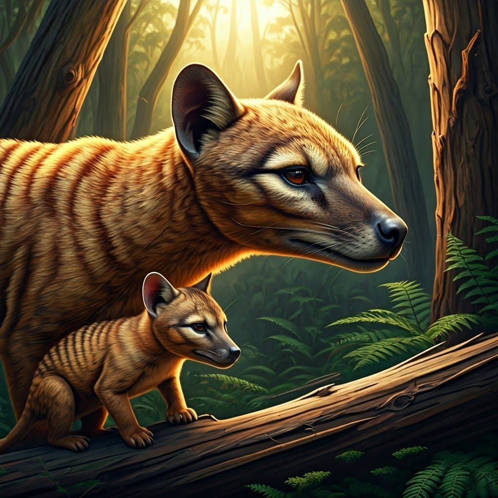 Tasmanian Tiger  by @Ricardo
