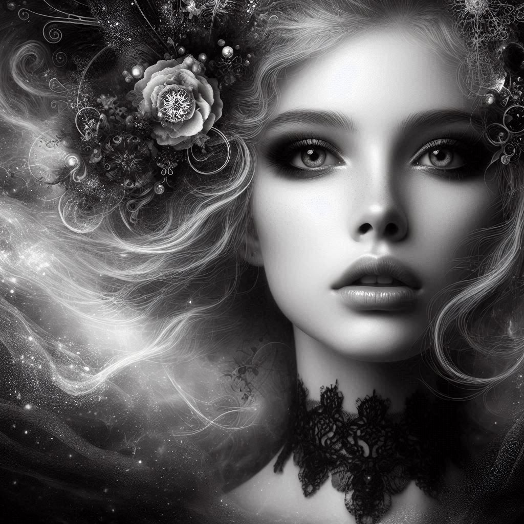 Black and white portraits