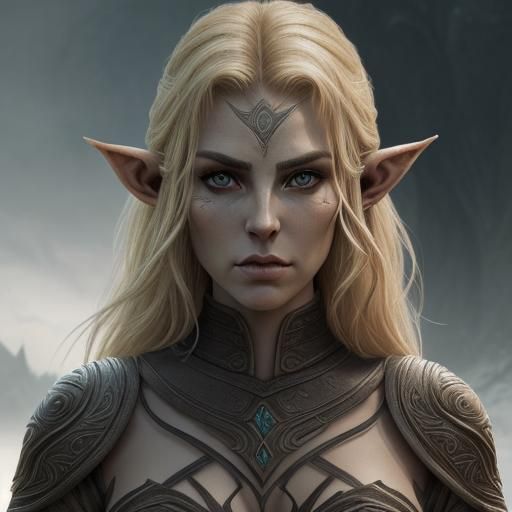 Bosmer female scout - AI Generated Artwork - NightCafe Creator