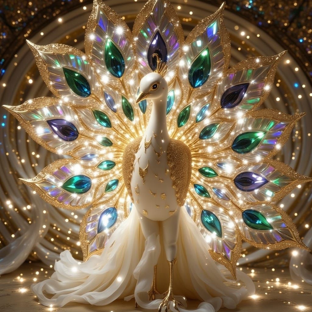 Peacock Jewels  by @Magpie Morrigan