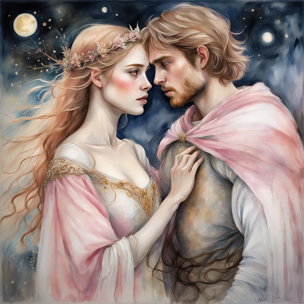 Tristan and Isolde - AI Generated Artwork - NightCafe Creator