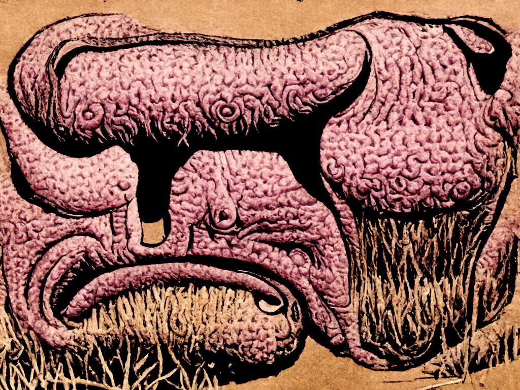 Mad Cow Disease AI Generated Artwork NightCafe Creator