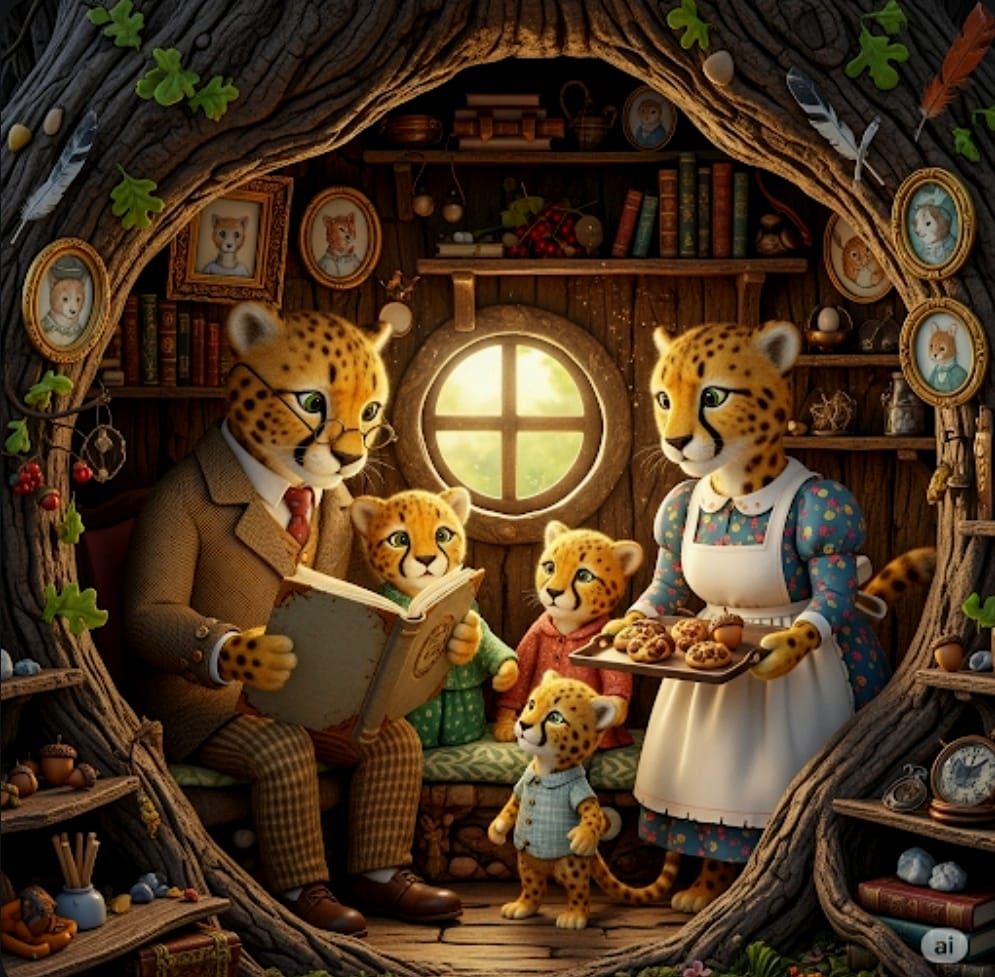 Animal Families : The Cheetahs