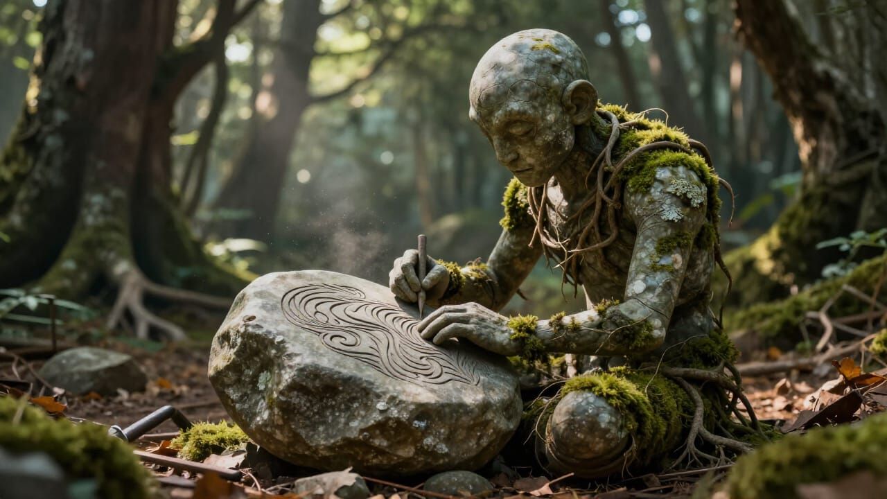 Stone Carving  by @JeepBB