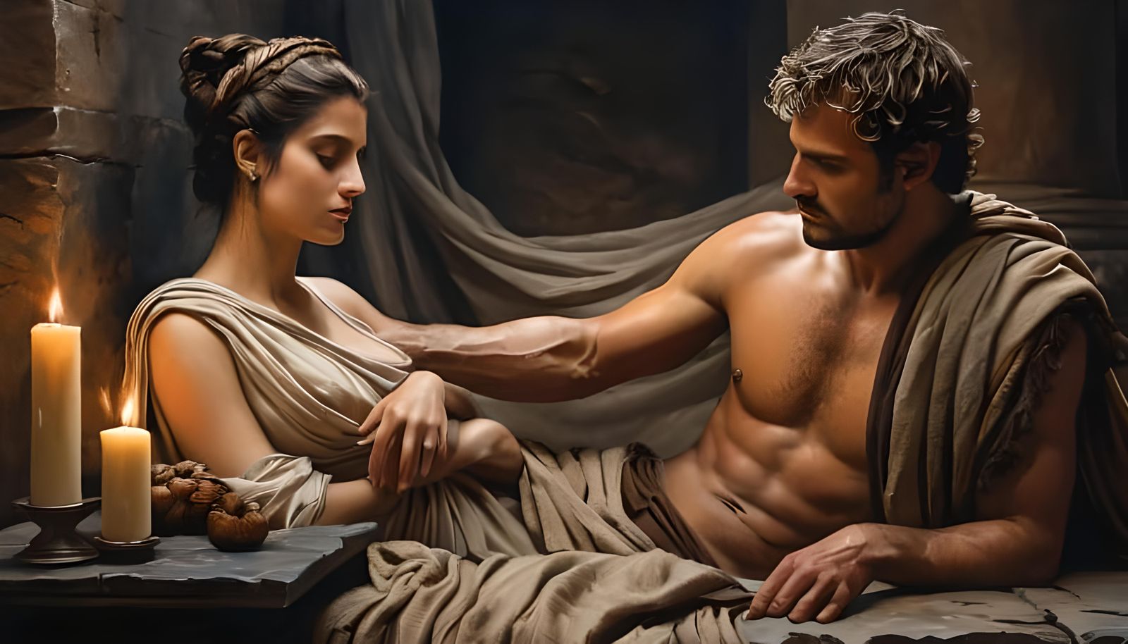 The memory of his touch