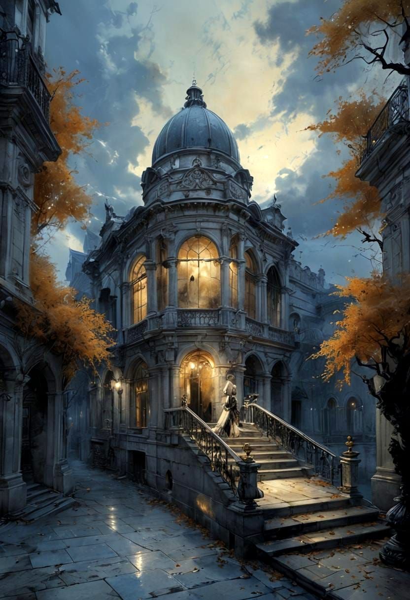 When the Night Comes  by @Kadilonia