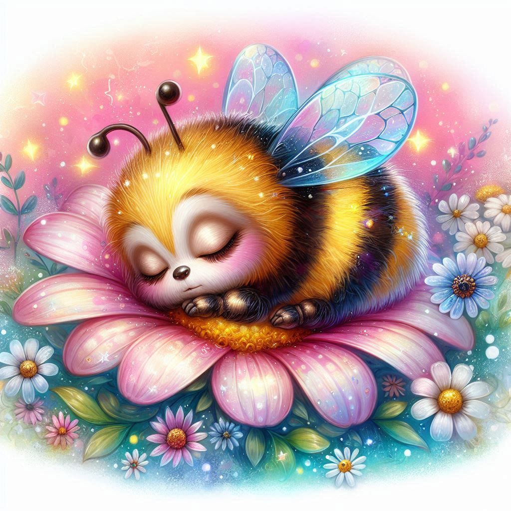 Sleepy bee