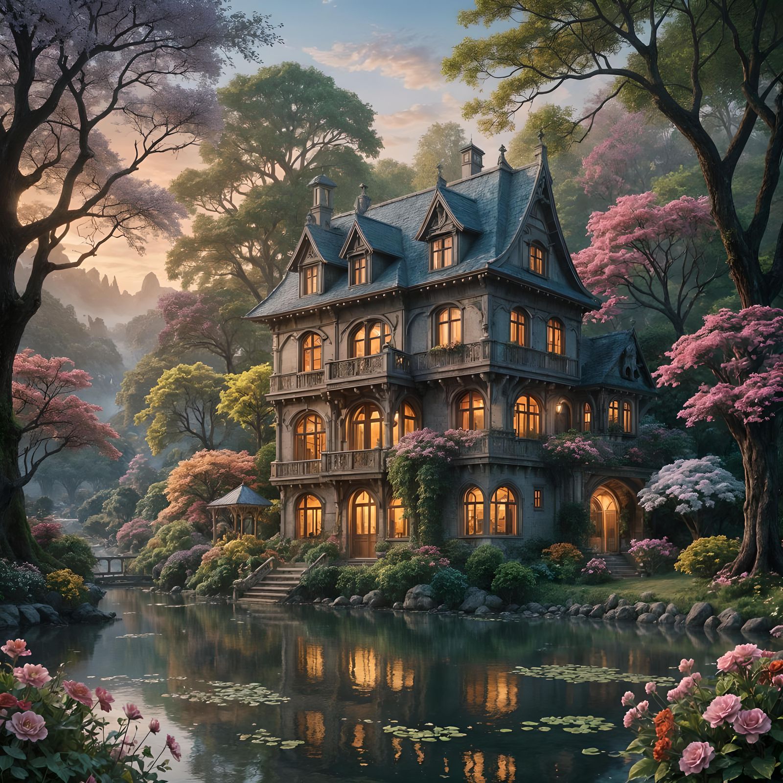 Welcome in my house near the river  by @Paske Mazuro