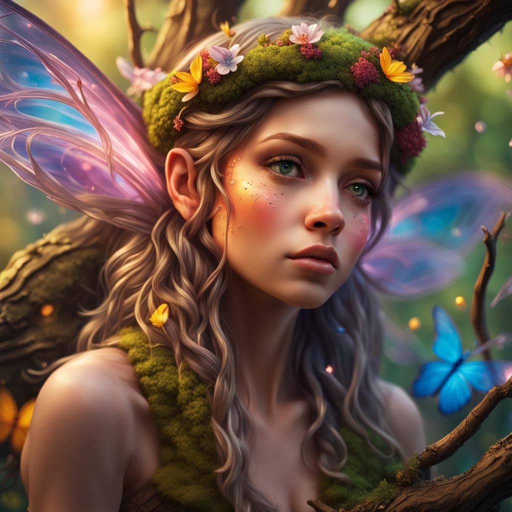 Trickster Fairie - AI Generated Artwork - NightCafe Creator