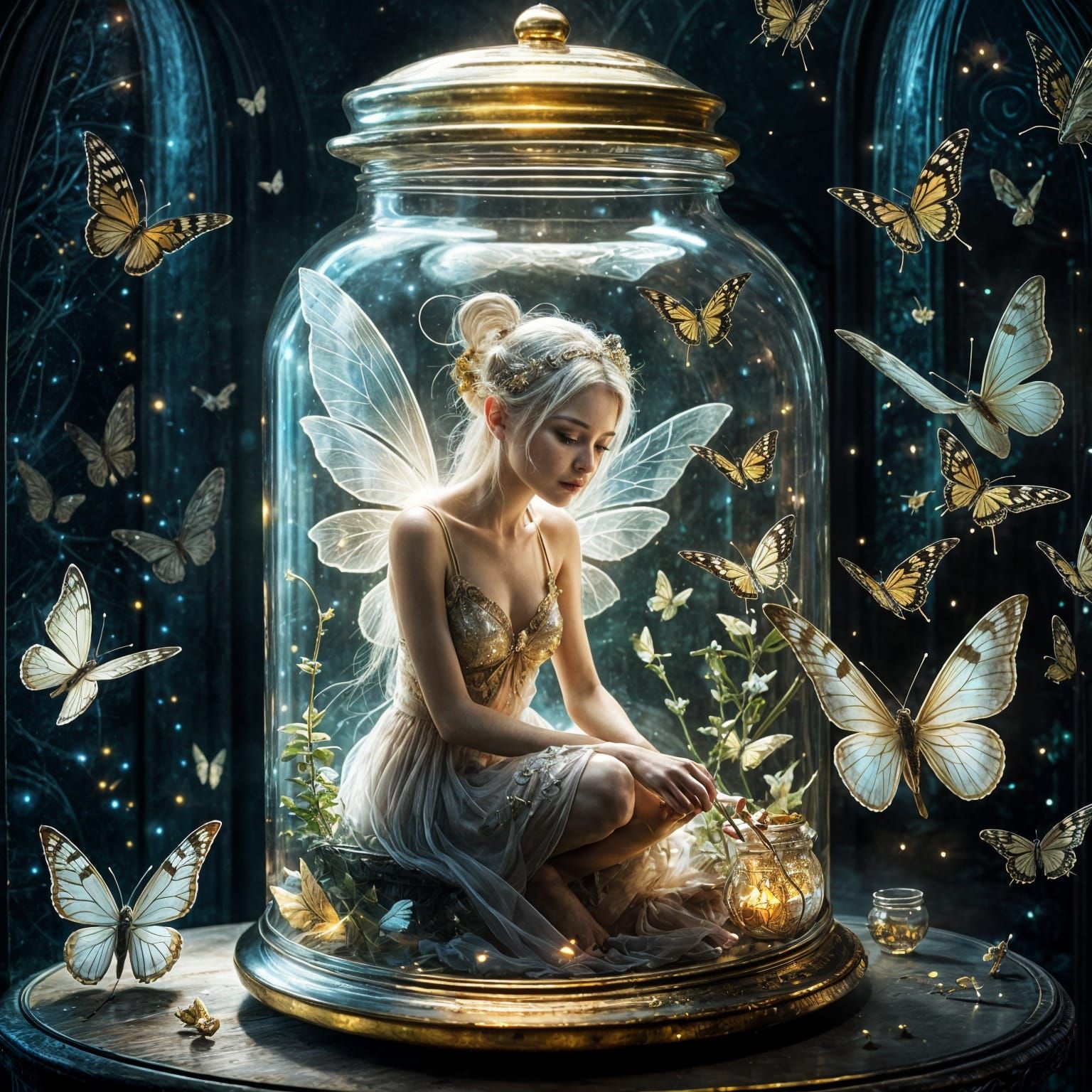 To Catch a Butterfly  by @Phil