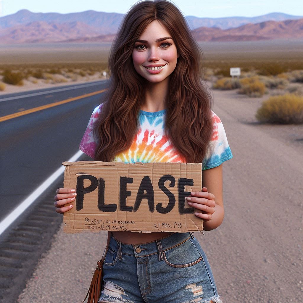 Hitch Hiker Circa 1969 2