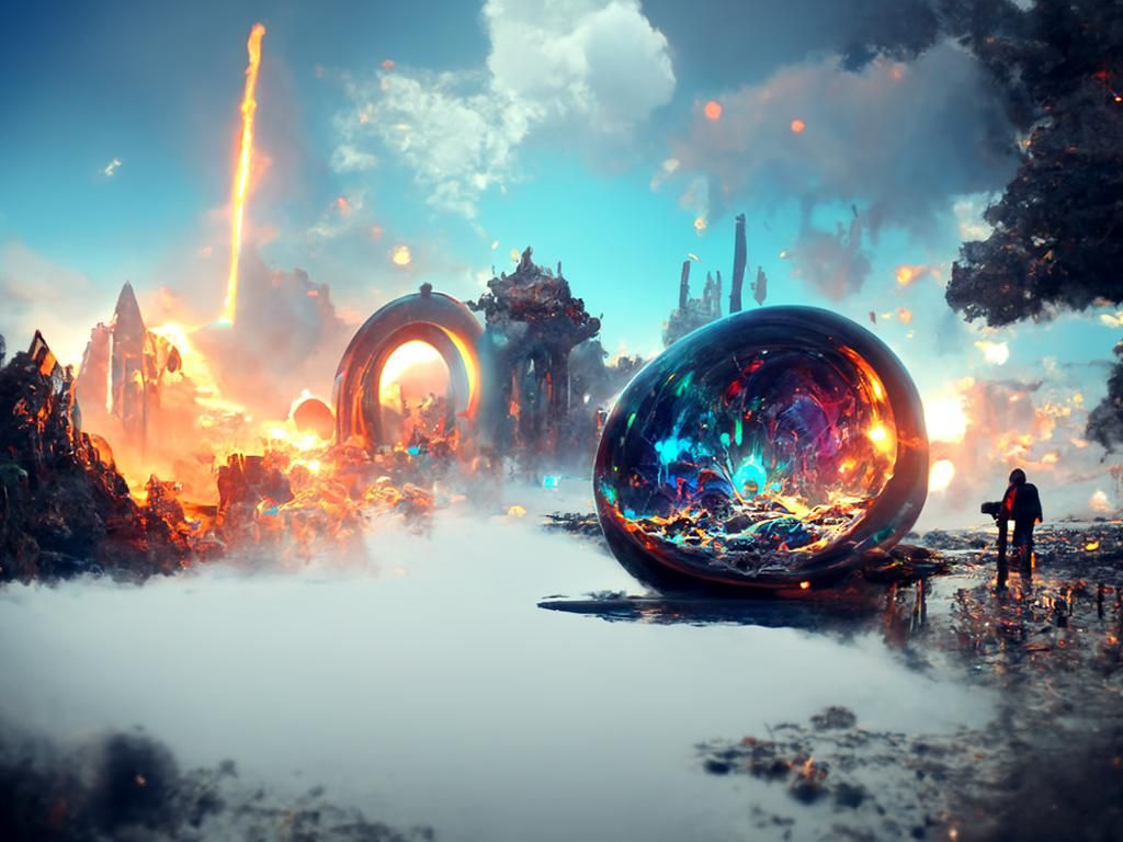 Portal to Another Dimension, cryengine landscape sunshine rays trending ...