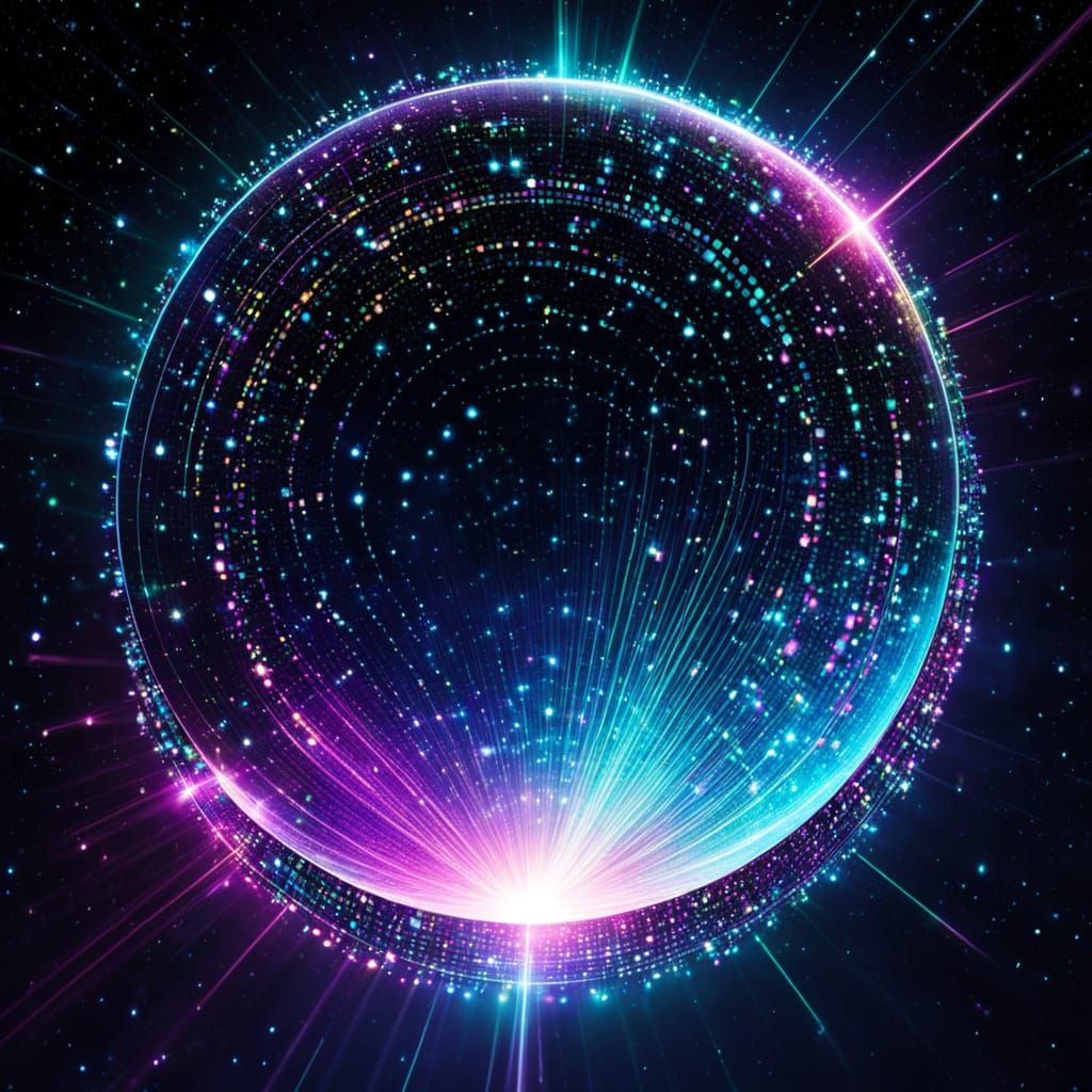 Glittering Cosmic Code Matrix