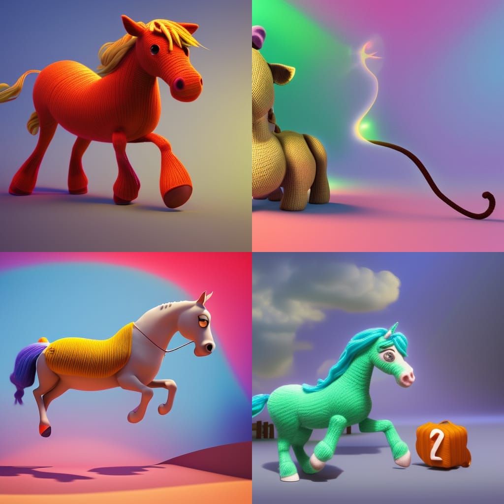 Yarn Horse