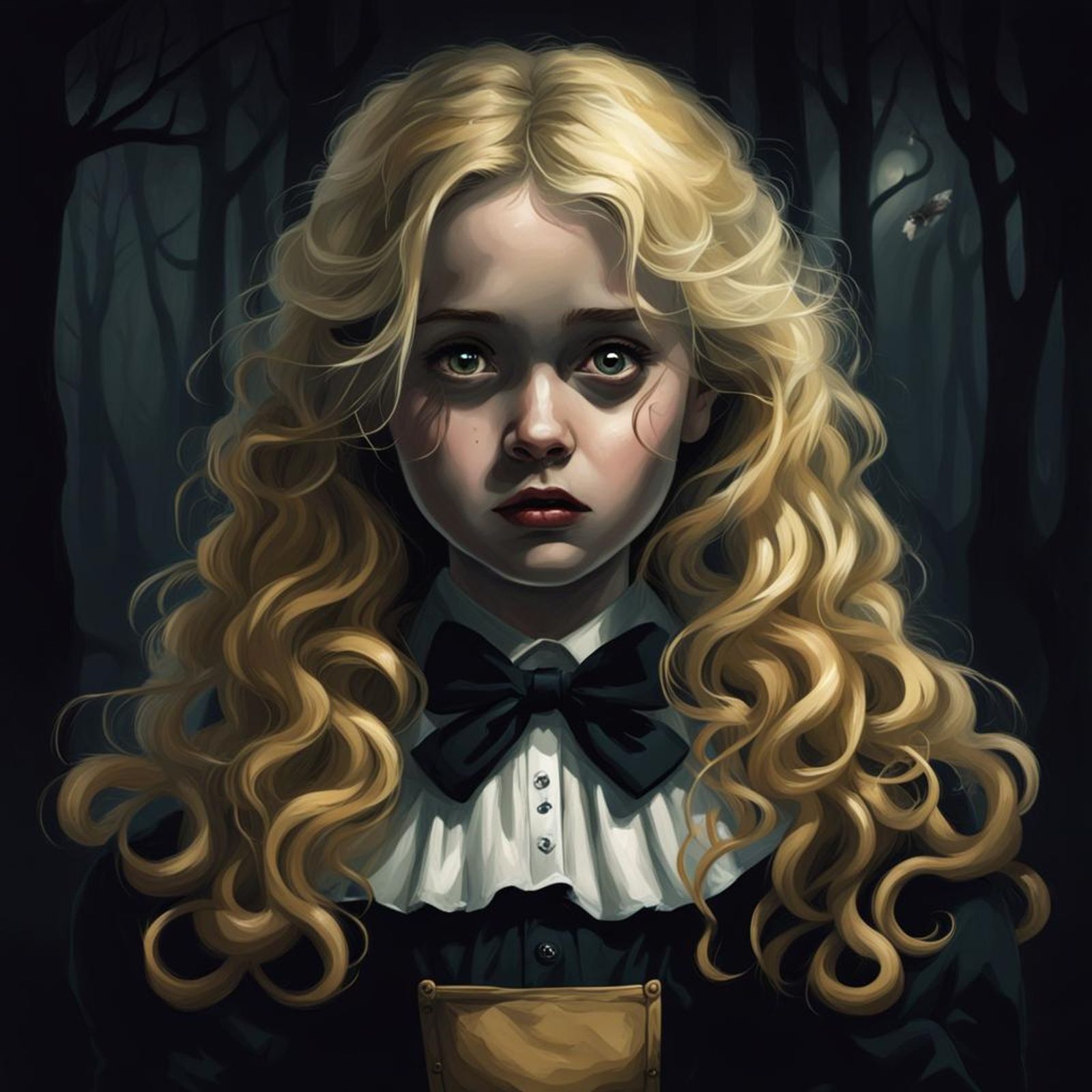 The Dark Side of Goldilocks - AI Generated Artwork - NightCafe Creator