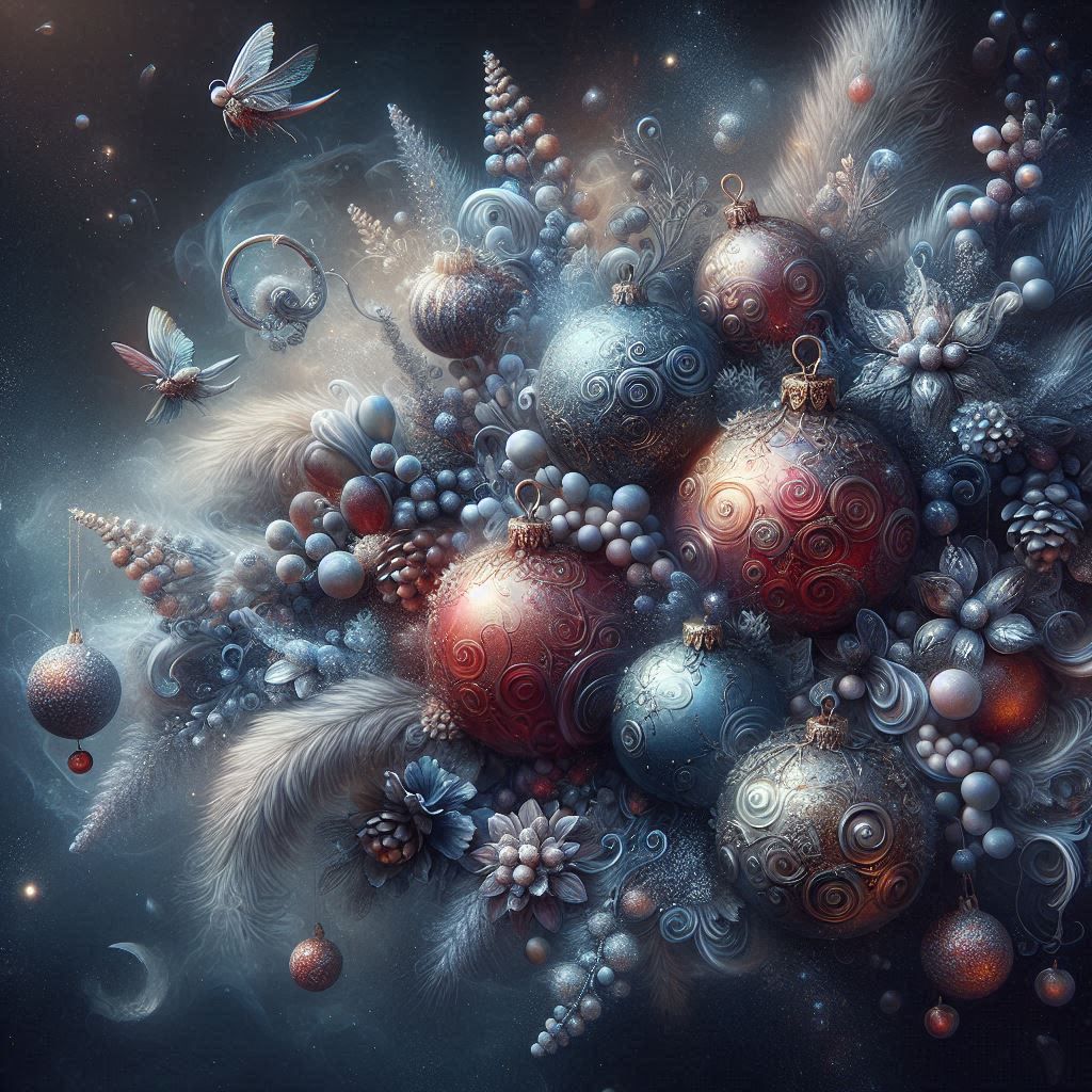 Christmas Ornaments Ethereal Moments