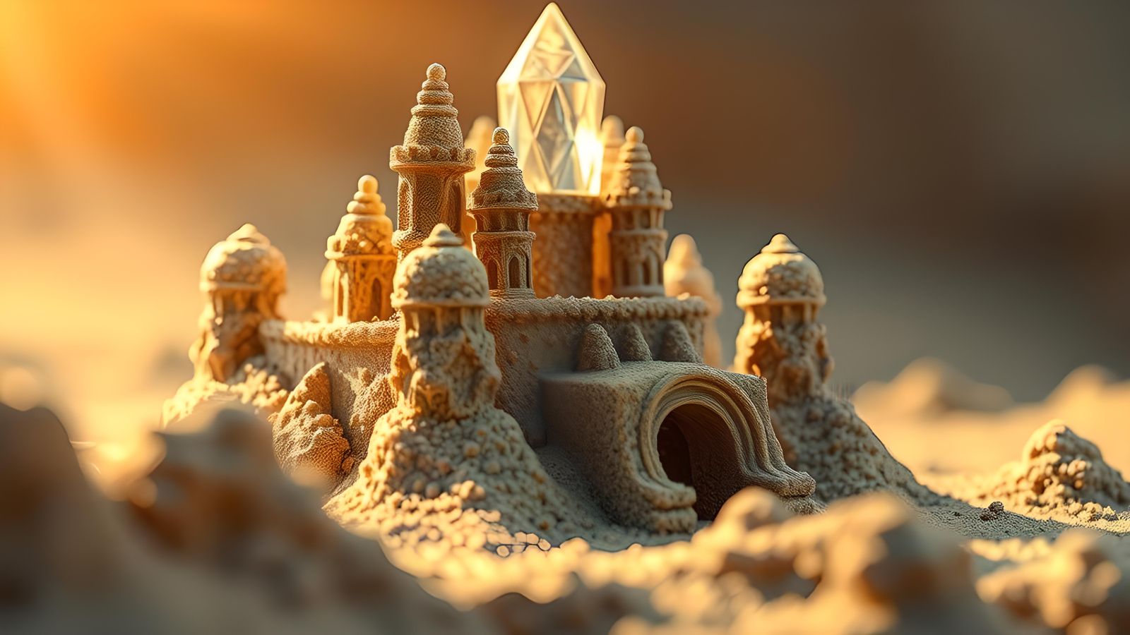 CASTLE De SILICA   by @ROBIN BANKS