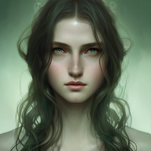 INFJ stare - AI Generated Artwork - NightCafe Creator