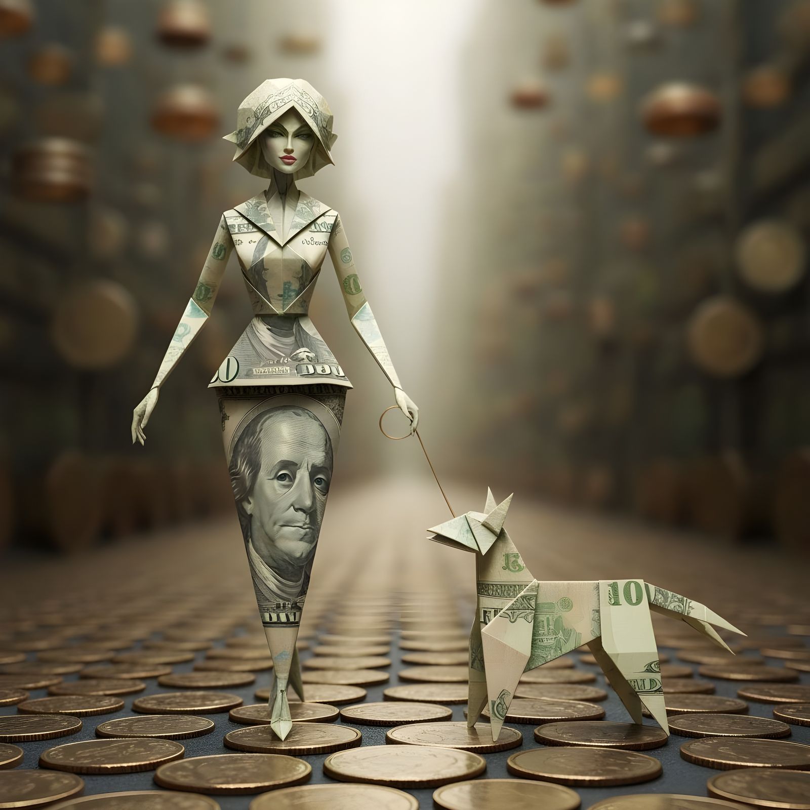 Taking a Stroll on Coin Street  by @Carol B