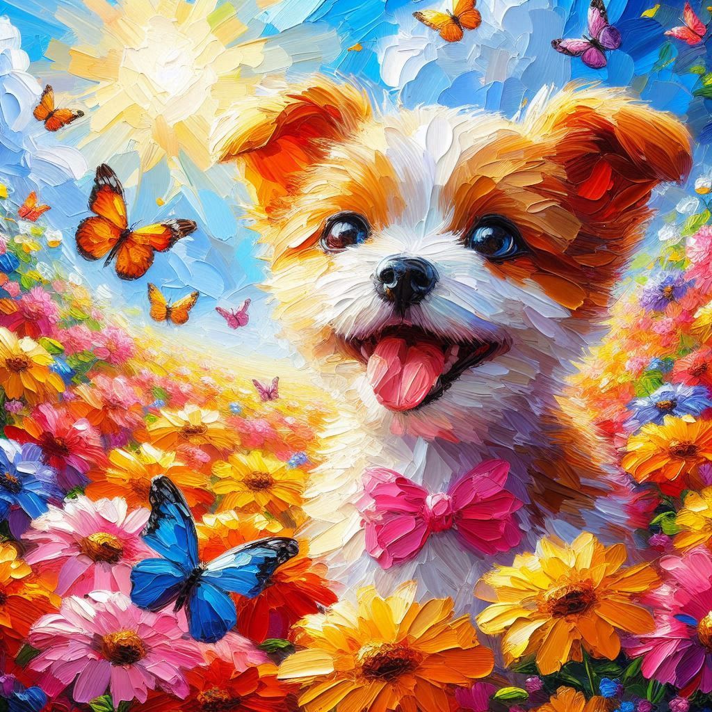 Butterfly Dreams and Painted Paws