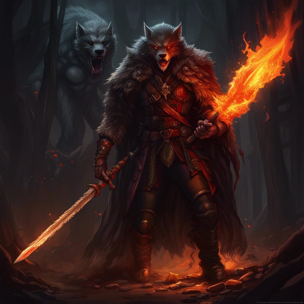 Lycanthropic Blood Hunter  by @Sheepman2810