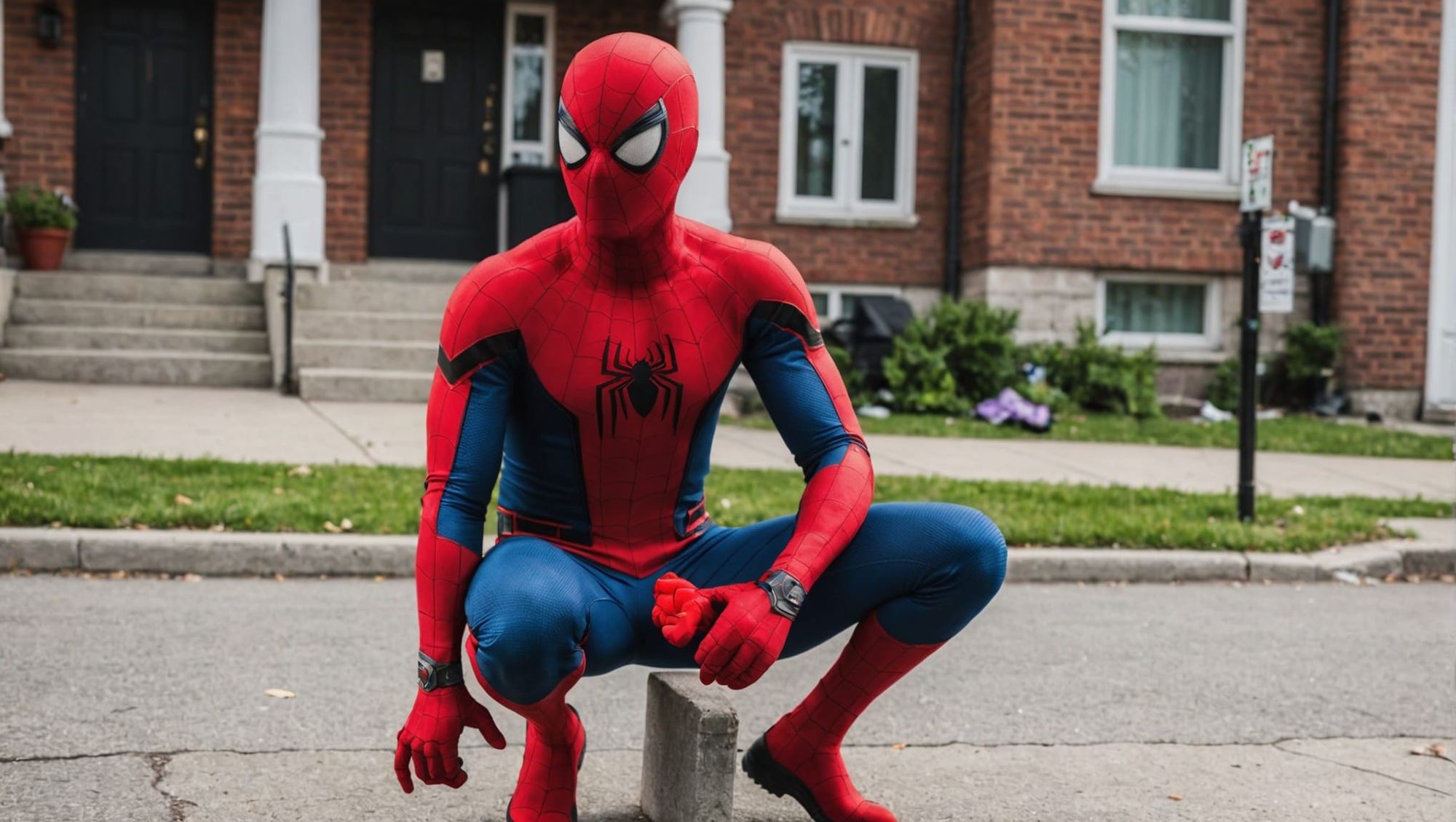 friendly neighbourhood spiderman