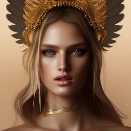 Victoria secret contract female model angelic Scandinavian s...