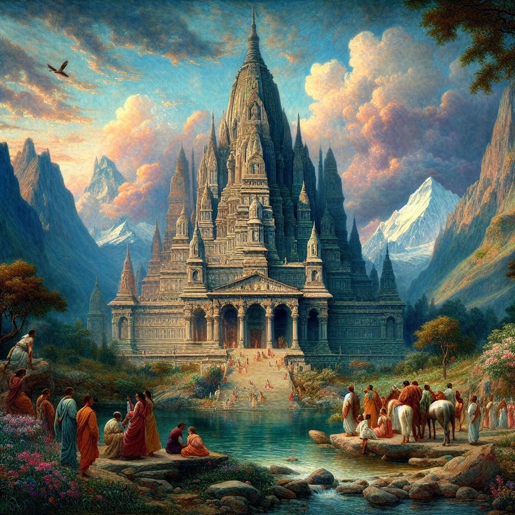 By the Temple Waters