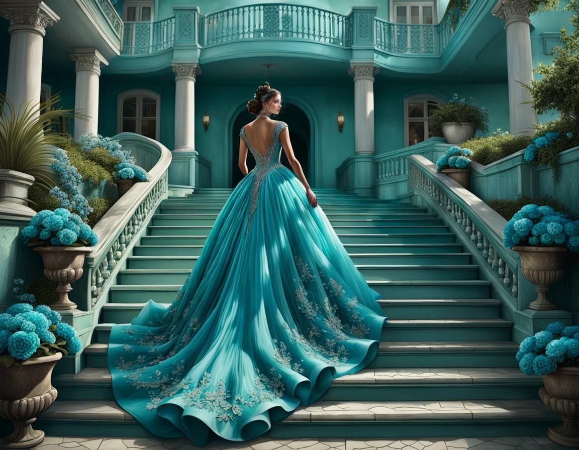 Turquoise Cinderella