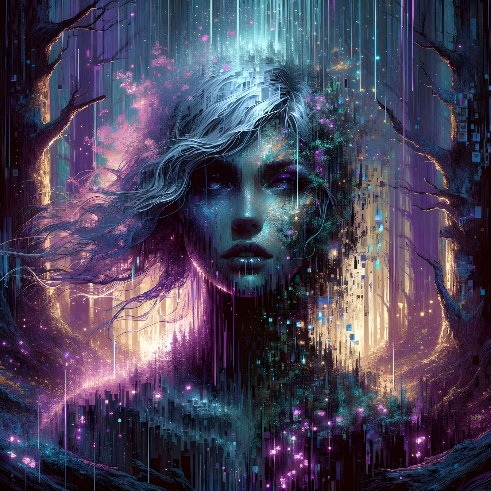 Fragmented Reality  by @Terri Tales