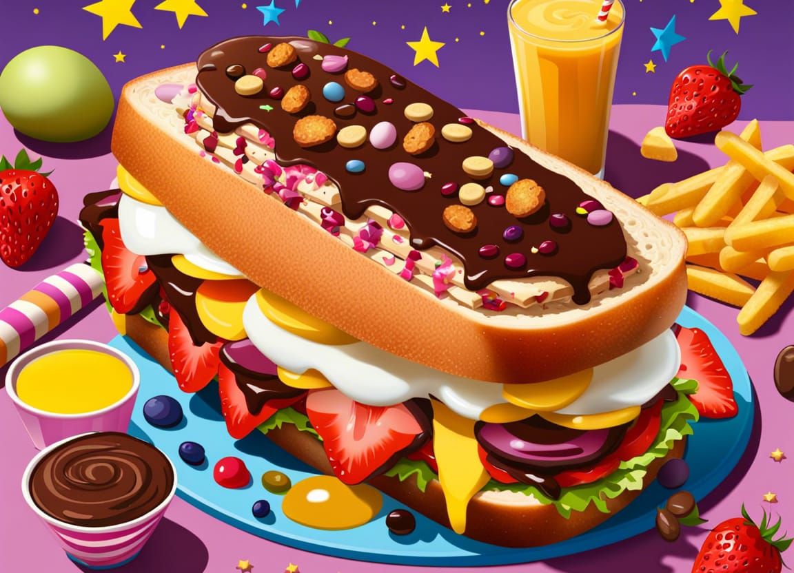 Though wacky it's delicious 🤤