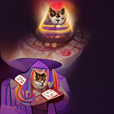 the evil fortune telling cat who knows when you're going to ...
