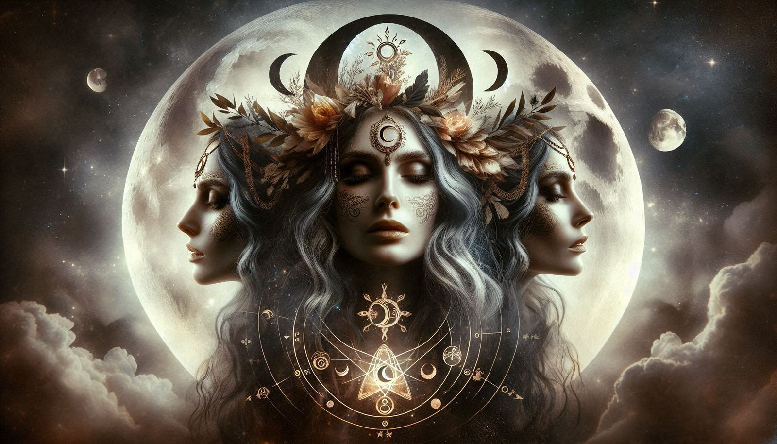 Hecate: lunar goddess of femininity