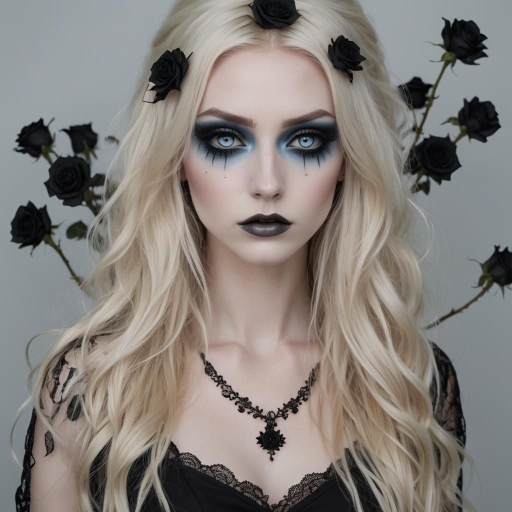 Blonde Goth #3