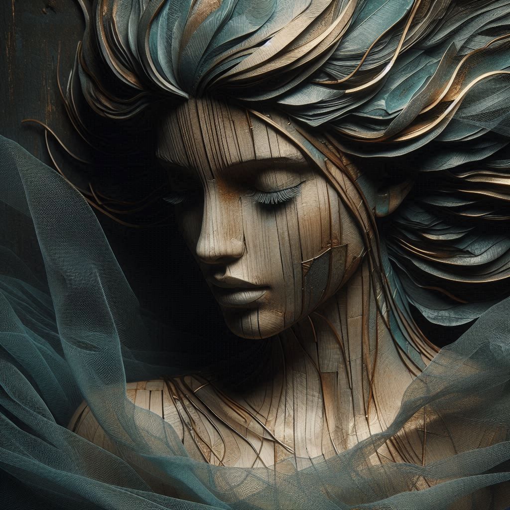 Almost alive sculpture.