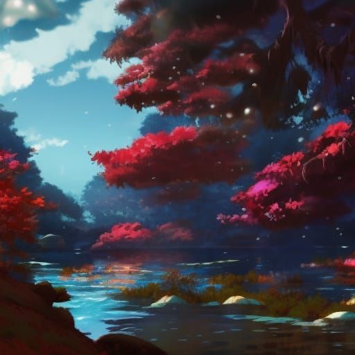 Rai Pithora in Studio Ghibli Anime Style