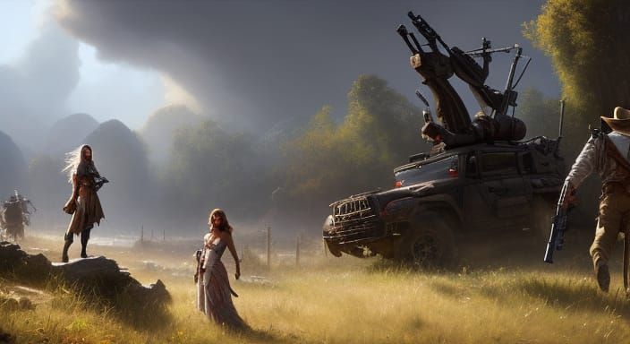 "Janie's Got A Gun" epic dark fantasy masterpiece by Greg Ru...