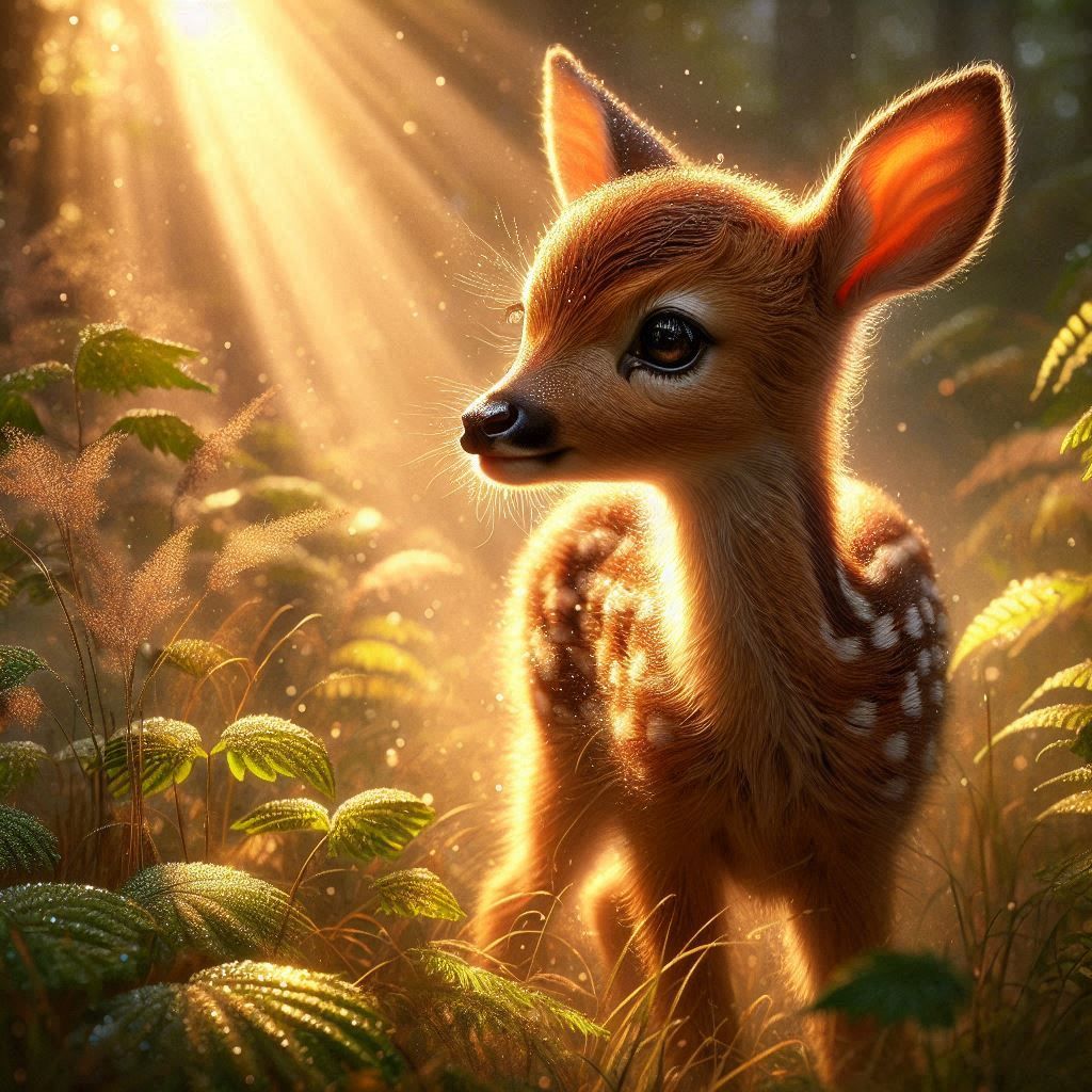 Fawn:: Dew-Kissed Innocence