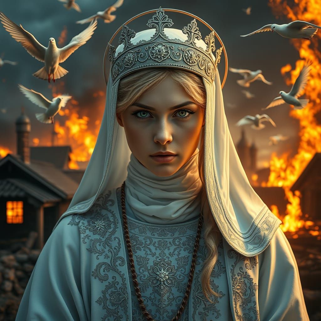 Saint Olga of Kiev, the Patron Saint of Vengeance Avenged her Murdered Husband by Slaughtering Many of ...  by @JessTD
